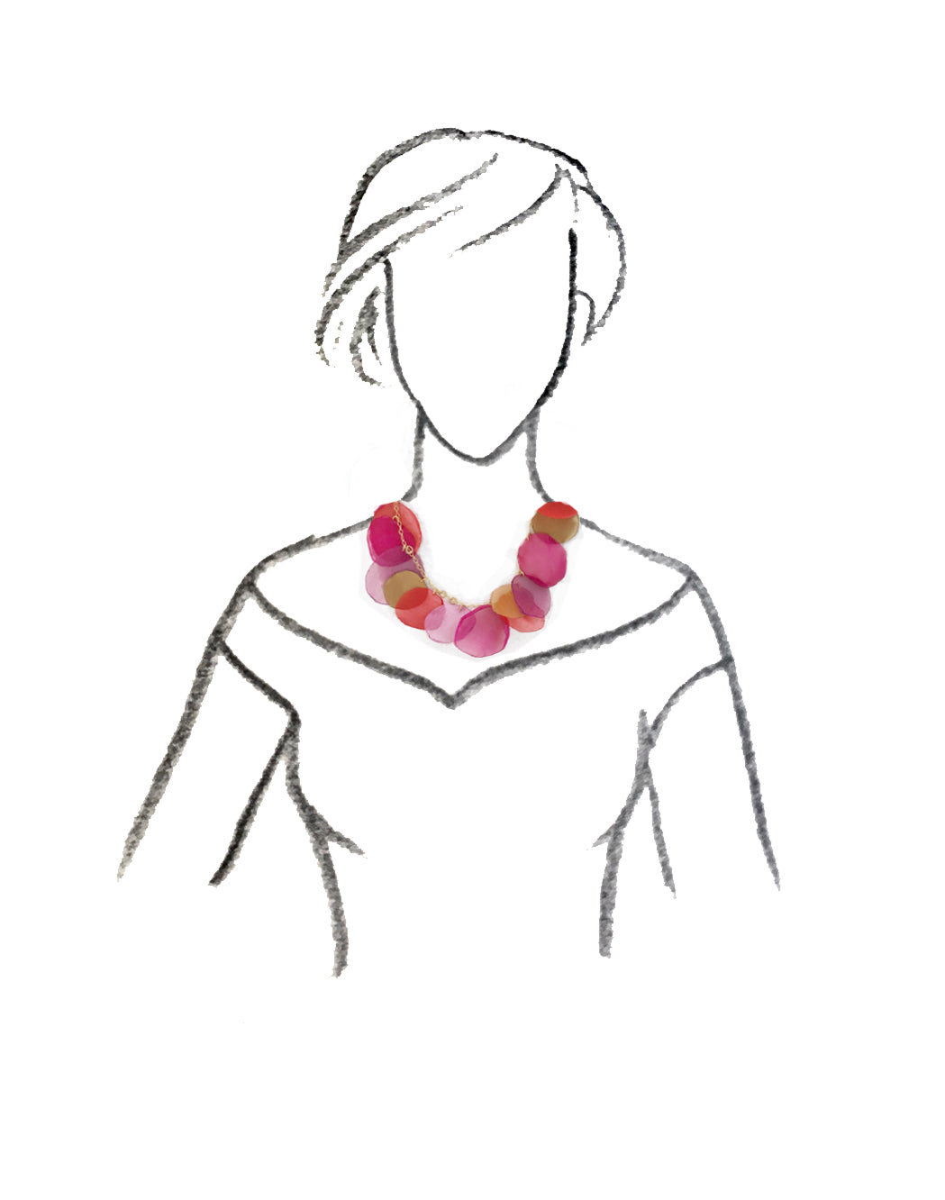 Petal Necklace