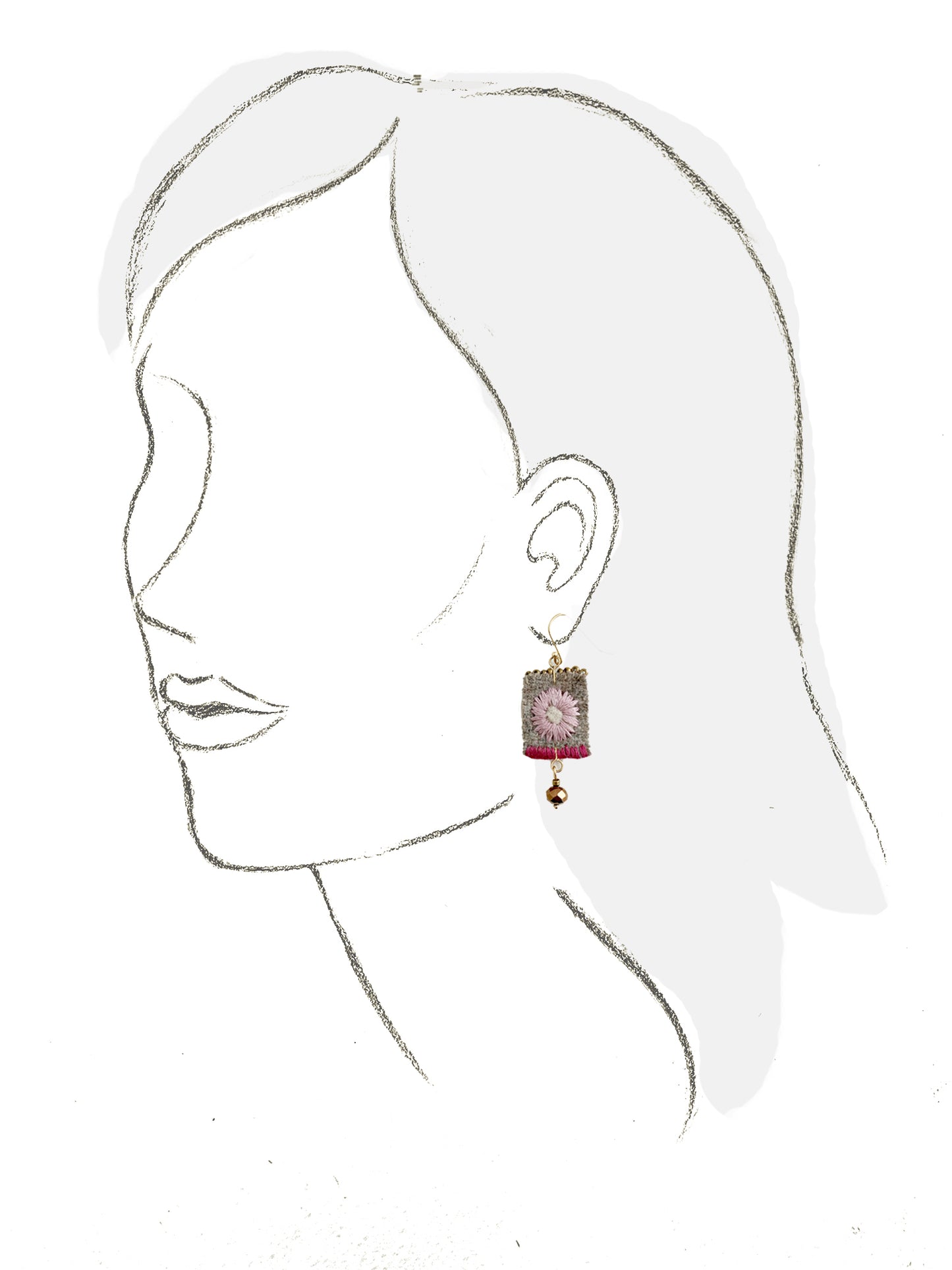 Aretes Magnolia